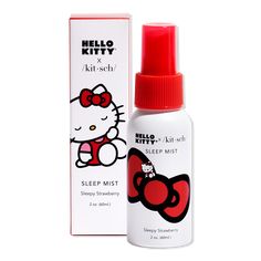 hello kitty sleep mist for kids and adults, 2 fl oz / 30 ml bottle