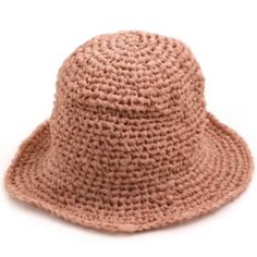 Crushable And Packable Polyester Height 4" Brim 3." Flexible Wire Brim Pinky Taupe Color Pink Casual Straw Hat, Pink Straw Casual Hat, Brown Crochet Hat For Spring, Trendy One Size Crochet Hat For Spring, Trendy Crochet Hat For Spring, Trendy Crochet Hat For Spring, One Size, Brown Crochet Hat For Spring, One Size Fits Most, Brown Crochet Hat For Spring, One Size, Brown Crochet Hat For Summer