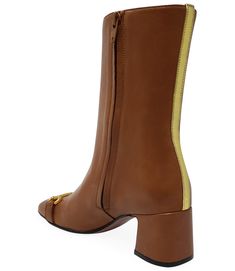 Madison Maison Cognac Leather Back Stripe Boot Joah Brown, The Madison, Horse Bits, Comfortable Boots, 2 Inch Heels, Kids Bags, High Quality Leather, Wedge Boot, Cognac