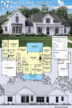 the floor plan for this house is very large and has lots of room to put in it