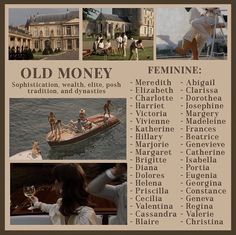 an old money poster with pictures of people on boats and buildings in the background, including a woman holding a glass of wine