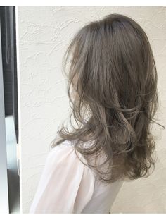 Shot Hair, Korean Hair Color, Long Hair Cuts, Aesthetic Hair