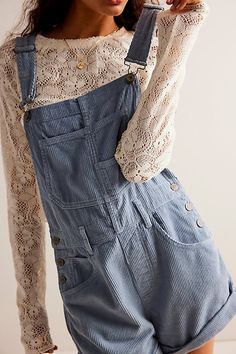 Ziggy Overalls, Cord Overalls, Autumn Sky, Overalls Outfit, Free People Clothing, Boho Clothing, Boho Outfits, Short Outfits, Pretty Outfits