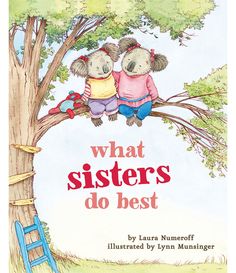 the book cover for what big sister josephine does best with two koalas sitting on a tree