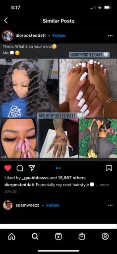 Girl Relatable, Beauty Maintenance, Nails And Hair, Daily Advice, Girl Baddie, Baddie Aesthetic, Braided Hairstyles For Black Women Cornrows, Birthday Ideas For Her