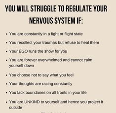 Autonomic Nervous System Dysfunction, Emotionally Immature, Somatic Therapy, Heal Thyself, Beautiful Crazy, Mental Health Facts, Good Advice For Life, How To Read People, Autonomic Nervous System