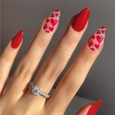 30 Valentines Nails Ideas 2025: Romantic Designs to Elevate Your Style This Season Vday Nails, February Nails, Easy Nails, Nail Swag, Nailed It, Manicure Y Pedicure, Heart Nails, Valentine's Day Nails, Valentines Nails