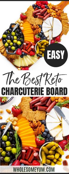 Keto Charcuterie Board Low Carb Charcuterie Board, Low Carb Charcuterie, Charcuterie Board Ingredients, Charcuterie Lunch, Low Carb Holiday Recipes, Keto Holiday Recipes