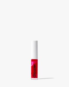 red | lip gloss Cool Lip Gloss, Lip Gloss Glossier, Dr Makeup, Glossier Perfume, Glossier Lip, Red Lip Gloss, Glossier Lip Gloss, High Shine Lip Gloss, Dr Closet