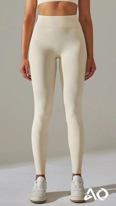 The soft and stretchy fabric ensures all-day comfort, making them perfect for workouts, lounging, or casual outings. The neutral beige tone adds a timeless and sophisticated touch, allowing for easy pairing with any top or tunic.Streetwear Bottoms Patterned Leggings Slim-fit Pants Cozy Lounge Leggings Leggings for Women Jogger Bottoms Bootcut Leggings Petite Size Bottoms Wide Leg Pants Exercise Outfits, Bootcut Leggings, Chic Activewear, Workouts Running, Outfits Sporty, Trendy Activewear, Trendy Leggings, Boot Cut Leggings, Everyday Leggings