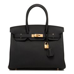 Hermes Birkin Bag 30cm Black Togo Gold Hardware Image 1 Birken Bag Black, Hermes Handbags Birkin, Birken Bag Hermes, Birkin Bag 30, Black Birkin Bag, Model Wardrobe, 2023 Handbags, Hermes Birkin 30 Black, Birken Bag