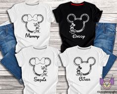 Minnie Mouse Sketch, Disney Family Shirt, Mouse Sketch, Disney Family Vacation Shirts, Shirt Sketch, Disney Trip Shirts, Minnie Mouse Shirts, Disney Family Vacation, Disney World Shirts