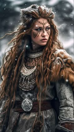 Viking Women Clothing Warrior, Womens Warrior Costumes, Norse Costume Women, Nordic Viking Aesthetic Woman, Viking Royalty Dress, Warrior Viking Woman, Viking Shaman Woman, Nordic Warrior Woman, Celtic Female Warrior