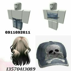 three different types of hats with faces and hair on them, one has a skull in the middle