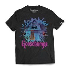 90s Shirts Graphic Tees, Goosebumps Horrorland, Baby Tee Shirt, Shirts Graphic Tees, 90s Shirts, Boots Women Fashion, Swag Outfits, Cool Clothes