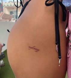 111 Tattoo Ideas, 111 Tattoo, Hip Tattoos Women, Red Ink Tattoos, Red Tattoos, Stylist Tattoos, Tattoo Feminina