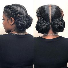 Updo Cabello Natural, Goddess Braid Styles, Trendy We Fryzurach, Two Braid Hairstyles, Mermaid Braid, Twisted Hair, Big Braids