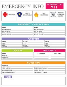 an emergency invoice form is shown with the name and number on it,