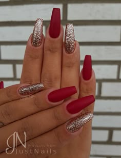 Holiday Nails Christmas, Holiday Nail Designs, Winter Nails Acrylic, Her Nails