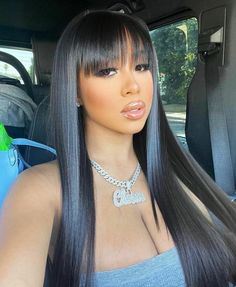 Invisible Lace, Hair Patterns, Virgin Hair Wigs, Human Virgin Hair, Wig With Bangs, Lace Closure Wig, Lace Hair, Human Hair Lace Wigs, Straight Wig