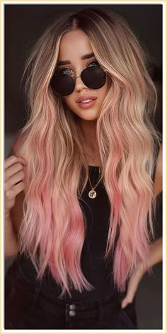 Looking for a new hair color that will make you look and feel your best? Check out our list of beautiful and trendy hair colors for brunettes! From light browns to rich reds, we have a color for you! Baby Pink Hair, Pink Blonde Hair, Spring Hair Color, Spring Hair, Short Hair Color, Spring Hairstyles, Summer Hair Color, Hair Inspo Color