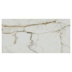 a white marble tile with brown veining