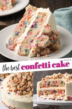 the best confetti cake recipe ever