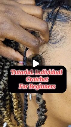 How To Do Single Crochet Braids, How To Crochet Braids Tutorials, Single Crochet Hairstyle, How To Crochet Twist Braids, Simple Crochet Braids, Two Strand Twist Braids Hairstyles, Diy Crochet Hairstyles Protective Styles, Crochet Twist Tutorial, Crochet Cornrow Pattern