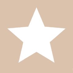 a white star on a beige background