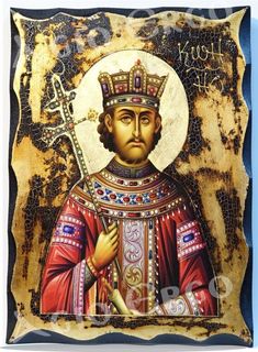 an icon of st nicholas the great