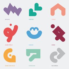 the different types of symbols used in graphic design