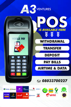 an advertisement for the mobile payment system, which is available in three different colors and sizes