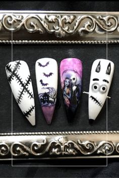 Frankenweenie Nails