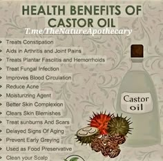 Caster Oil Benefits, Benefits Of Castor Oil, Castor Oil Benefits, Strawberry Legs, Food Health Benefits, Reduce Acne, Natural Healing Remedies, Scalp Oil, Home Health Remedies