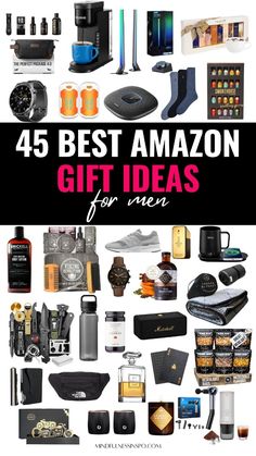 the top 25 best amazon gift ideas for men in their 30's or 50's