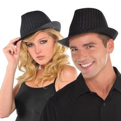 Find the Adult Pinstripe Fedora Hat at Michaels. com. Don your stripes and your Pinstripe Fedora Hat. One size fits most teens and adults. Don your stripes and your pinstripe fedora hat. One size fits most teens and adults. Details: Pinstripe fedora hat One size fits most teens and adults Costume not included | Adult Pinstripe Fedora Hat By Amscan in Black | Michaels® Classic Striped Adjustable Hat, Classic Adjustable Striped Hat, Blue Lightsaber, Star Wars Luke, Star Wars Luke Skywalker, Pin Stripe, Star Wars Darth, Halloween Accessories, Fedora Hat