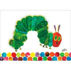 the very hungry caterpillar is on display in this children's book cover