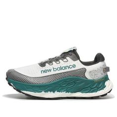 New Balance NB Fresh Foam Trail More v3 'Grey Teal' MTMORLW3 - KICKS CREW White New Balance Running Shoes For Outdoor, New Balance White Running Shoes For Outdoor, Gray New Balance Running Shoes For Outdoor, New Balance Gray Running Shoes For Outdoor, New Balance Trail, New Balance Fresh Foam, Sneaker Release, X Trail, New Balance Men