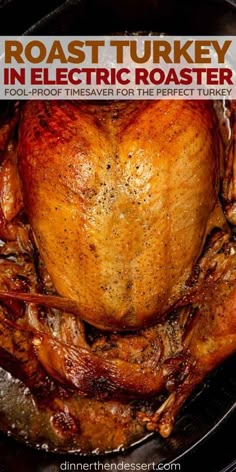 roast turkey in electric roaster cookbook