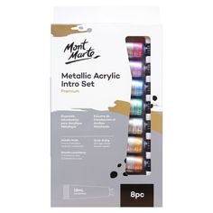 the package for metallic acrylic paint