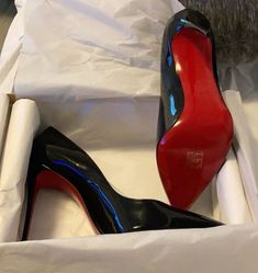 Red Bottom Stilettos, Lv Red Bottoms, Christian Louboutin Pigalle 100, Red Bottoms Shoes Women, Valentino Chunky Heels, Luis Vuitton Shoes Heels Christian Louboutin Red Bottoms, Red Bottom Louboutin, Ysl Heels Red Bottoms, Lubutons Heels