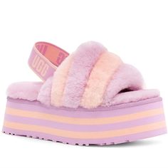 New With Tags Very Minor Scuffs On The Platform Ugg Platform Slippers, Ugg Platform, Shoes Ugg, Black Platform Boots, Zero Tolerance, Smart Technology, Ugg Slippers, Platform Slides, Platform Slippers