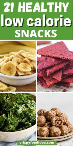 healthy low calorie snacks that are easy to make