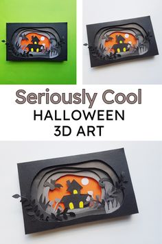 this is an easy halloween craft for kids to make