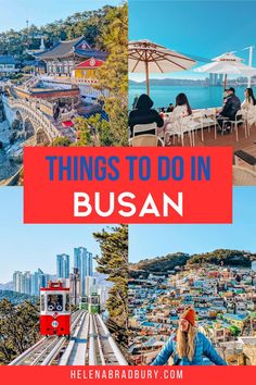 things to do in busan, philippines with text overlay that reads things to do in busan