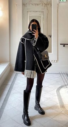 Europe Winter Fashion, Australian Winter, T Shirt Outfits, Female Streetwear, Looks Country, Neue Outfits, Lily Collins, Mode Inspo