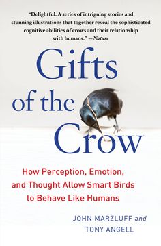 the book cover for gifts of the crow