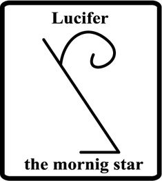 the zodiac sign for lucifier, the morning star