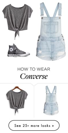 Jardineira e all star *-* combinação perfeita pra curtir um cineminha... Dar um passeio How To Wear Converse, Clothes For Teens, Fashion Teenage Girls, Clothes And Shoes, Komplette Outfits, Outfit Casual, Teen Fashion Outfits