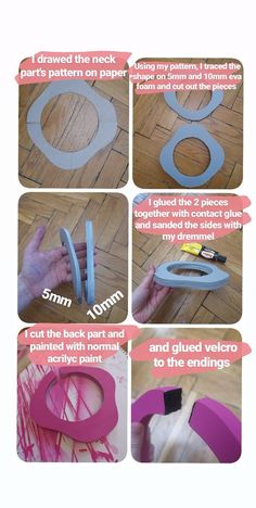 instructions on how to make an origami toilet paper holder with scissors and glue